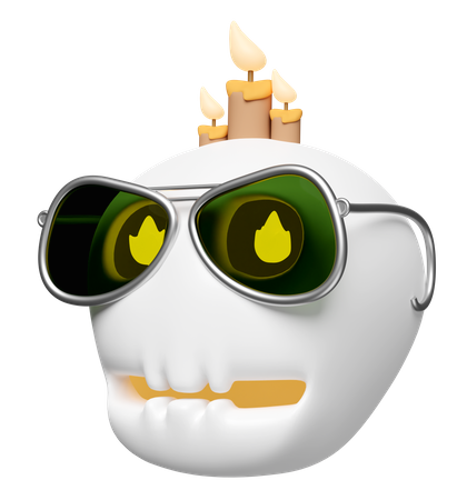 Skull  3D Icon