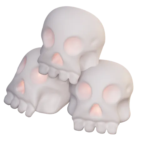 Skull  3D Icon