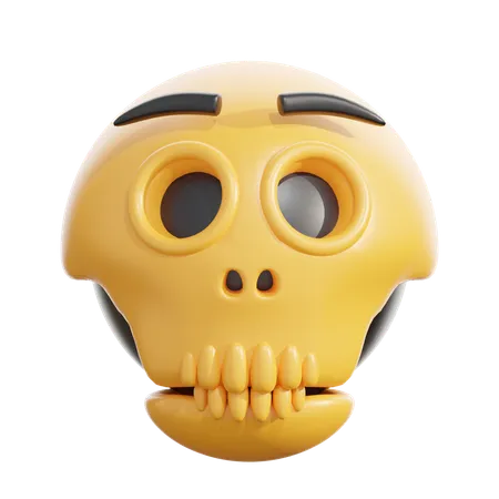 Skull  3D Icon