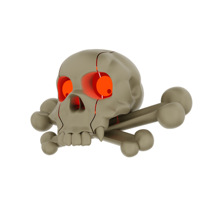 Skull  3D Icon
