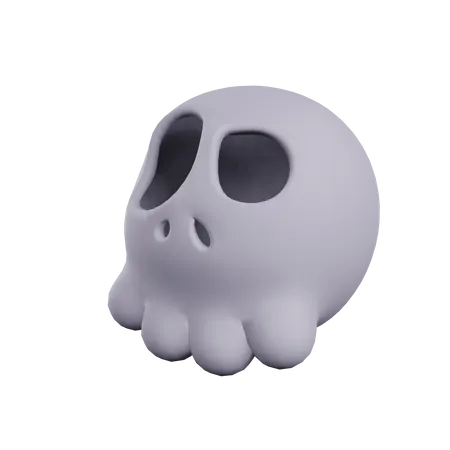 Skull  3D Illustration