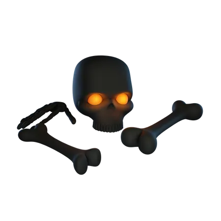 Skull  3D Illustration