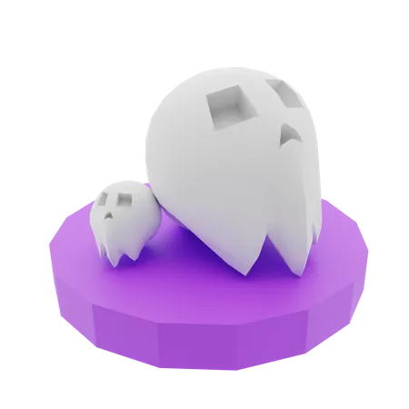 Skull  3D Illustration