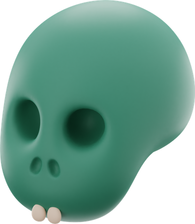 Skull  3D Illustration