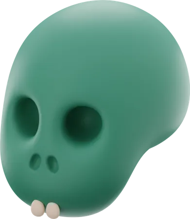 Skull  3D Illustration