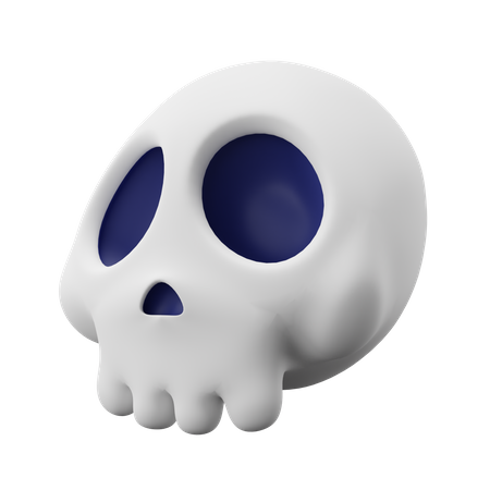 Skull 3D Illustration