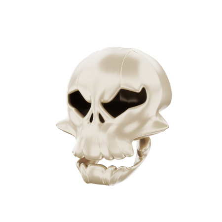 Skull  3D Illustration