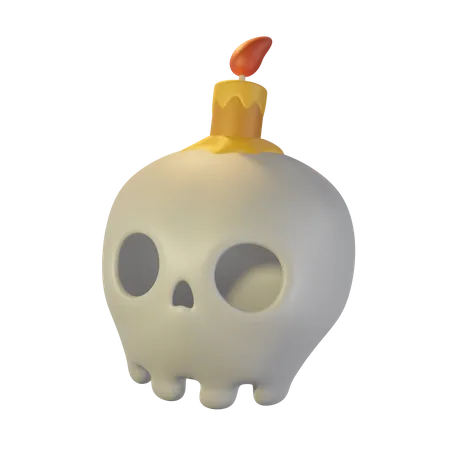 Skull Halloween 3 D Icon Set 3D Icon