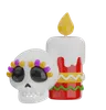 Skull And Candle