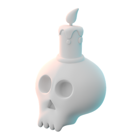 Skull Candle  3D Icon