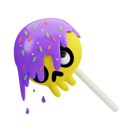 Skull Candy  3D Illustration