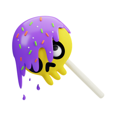 Skull Candy 3D Illustration