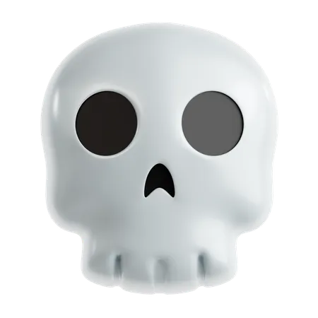 Skull Emoji  3D Icon