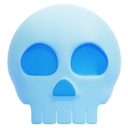 Skull Emoji  3D Icon