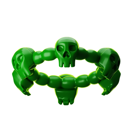 Skull Ring  3D Icon