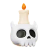 Skull With Candle