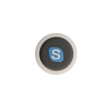 Skype  3D Icon