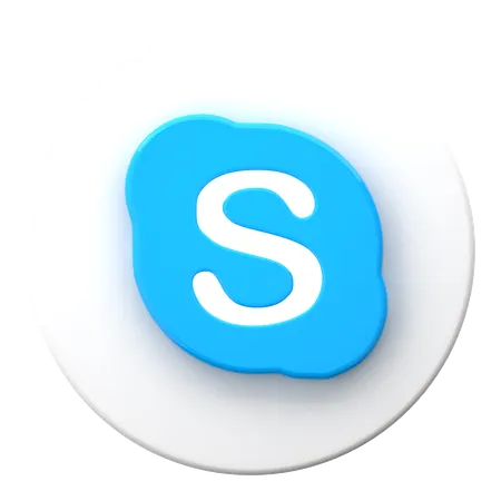 Skype  3D Icon