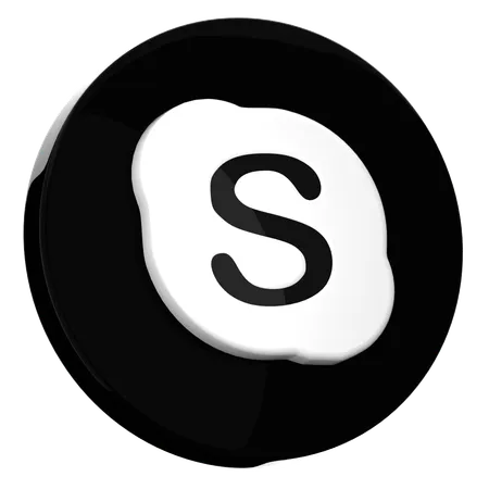 Skype  3D Icon