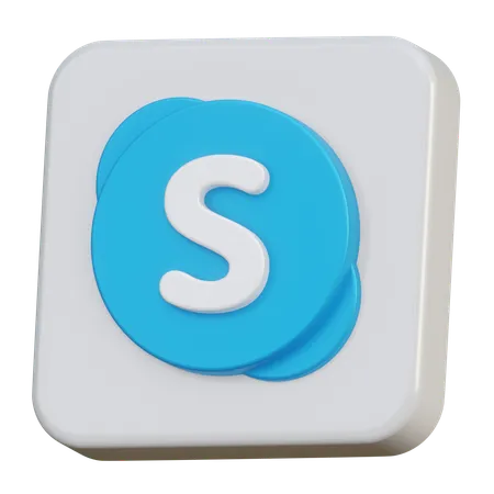 Skype  3D Icon