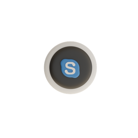 Skype  3D Icon
