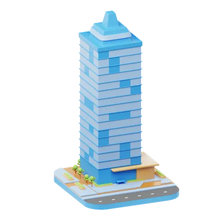 Skyscraper  3D Icon