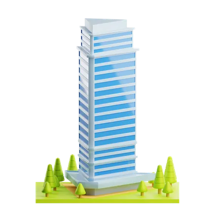 Skyscraper  3D Icon