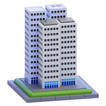 Skyscraper  3D Icon