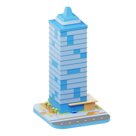 Skyscraper  3D Icon