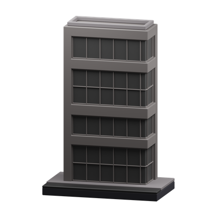 Skyscraper Building  3D Icon