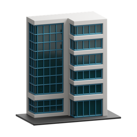 Skyscraper Building  3D Icon
