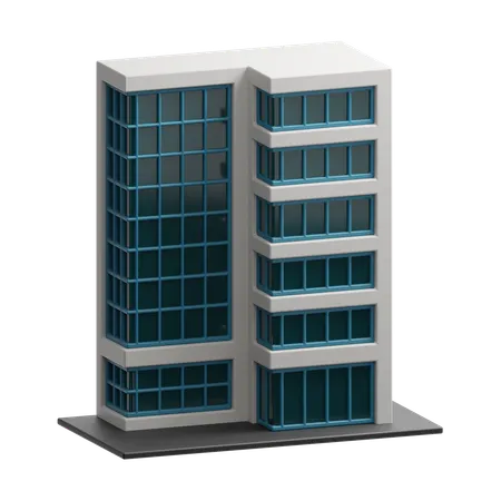 Skyscraper Building  3D Icon