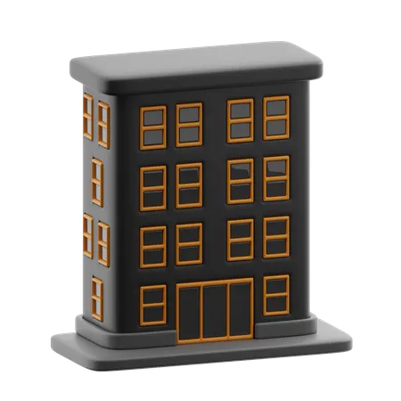 Skyscraper building  3D Icon