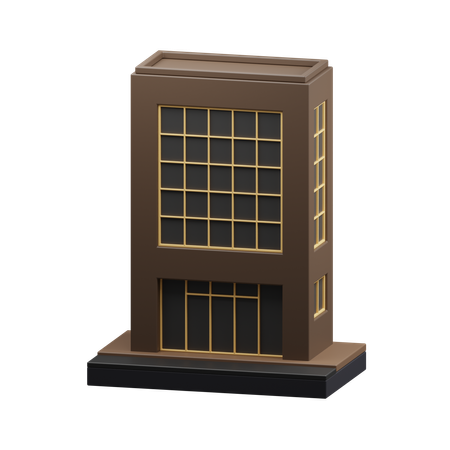 Skyscraper building  3D Icon