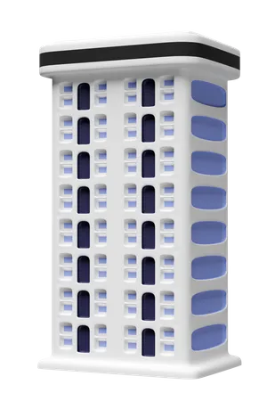 Skyscraper Building  3D Icon