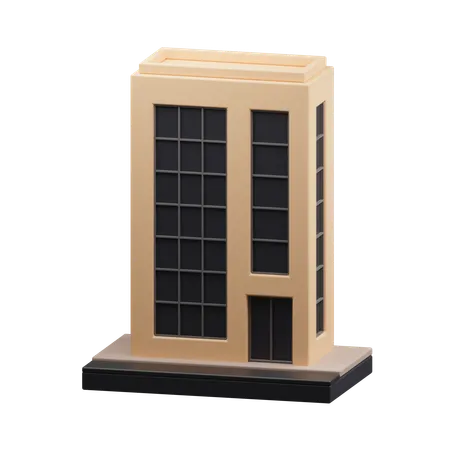 Skyscraper Building  3D Icon