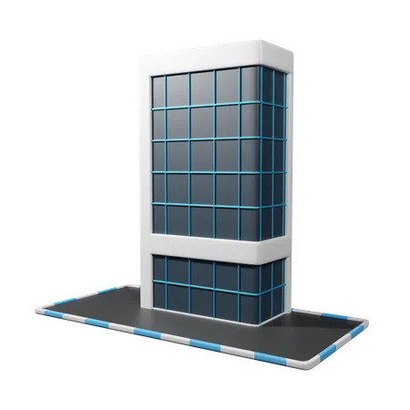 Skyscraper Building  3D Icon