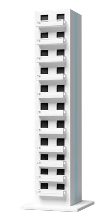Skyscraper Building Icon Isolated 3 D Render Illustration 3D Icon