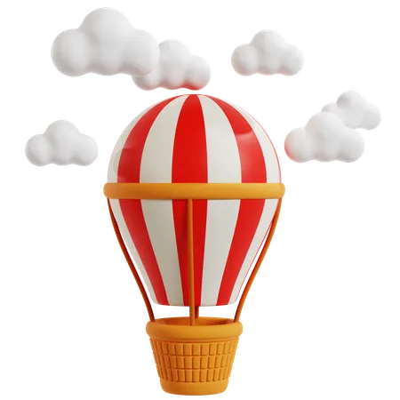 Skyward Balloon Journey  3D Icon