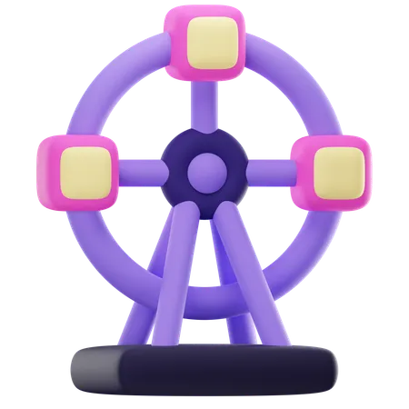 Skywheel  3D Icon