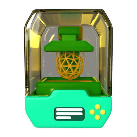 Sla 3 D Printer  3D Icon