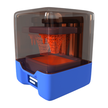 Impressora 3d sla  3D Icon