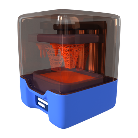 SLA 3D Printer  3D Icon