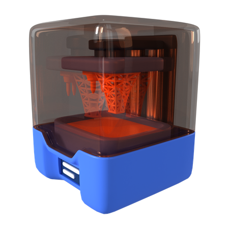 Impresora 3d sla  3D Icon