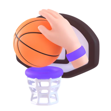 Slam Dunk  3D Icon