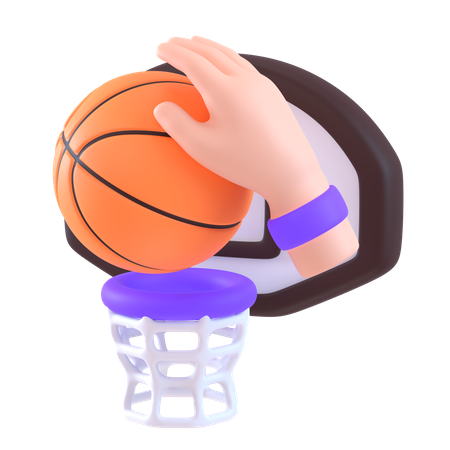 Slam Dunk  3D Icon