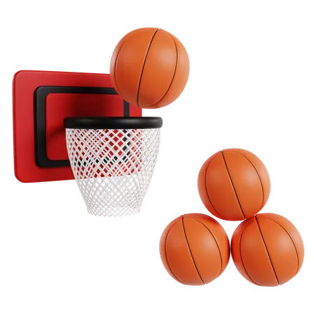 Slam Dunk Succès Basket-ball  3D Icon