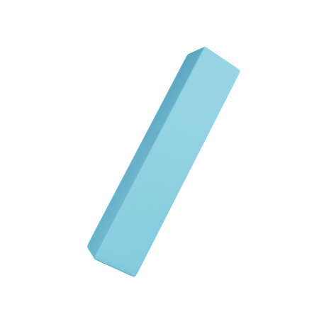 Slash  3D Icon