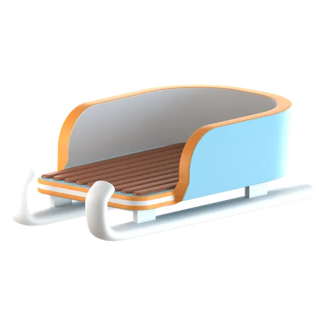 Sled  3D Icon