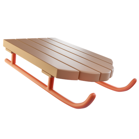 Sled  3D Icon